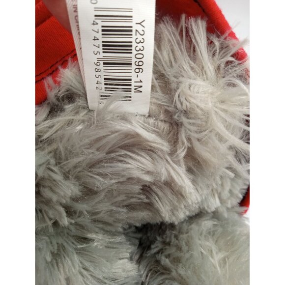 Dan Dee Heart Throb Teddy Bear Red Black Hoodie 12 In Valentines Gift Soft Plush - Picture 11 of 15